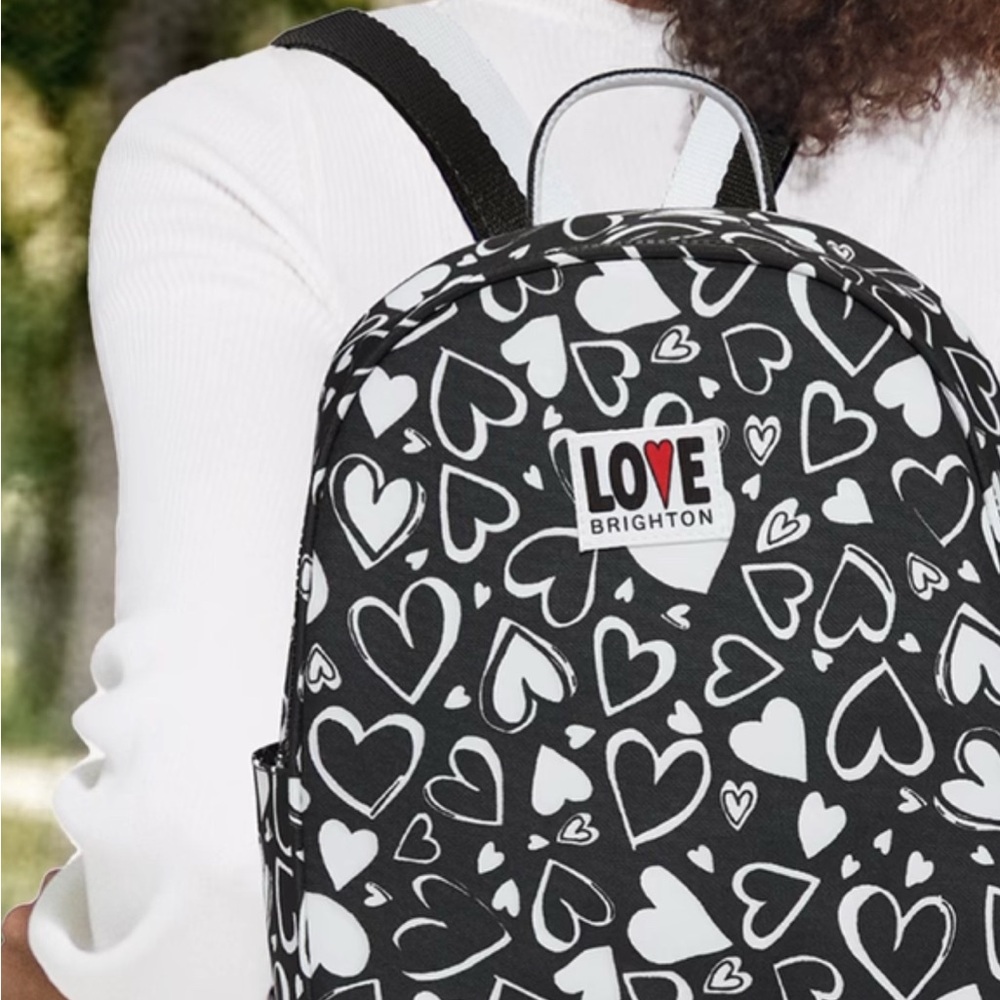 Brighton Limited Edition ENDLESS LOVE Backpack Retail $150 Designer - Picture 6 of 8